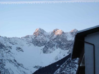 Frühmorgens in Brand