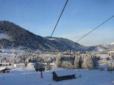 Blick zurück aus der Iselerbahn