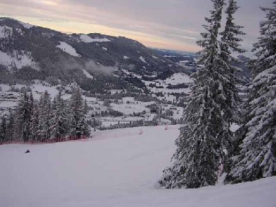 Im Starthang der Ata-Piste