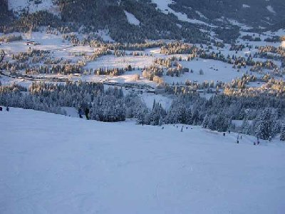 im oberen Teil der Wiedhagabfahrt