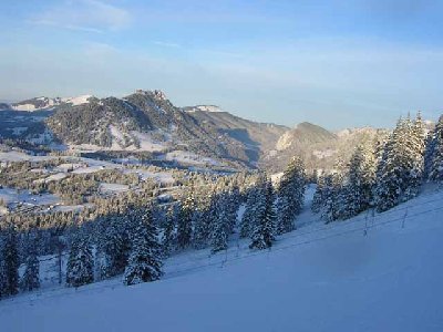 Panorama an den Wiedhagliften