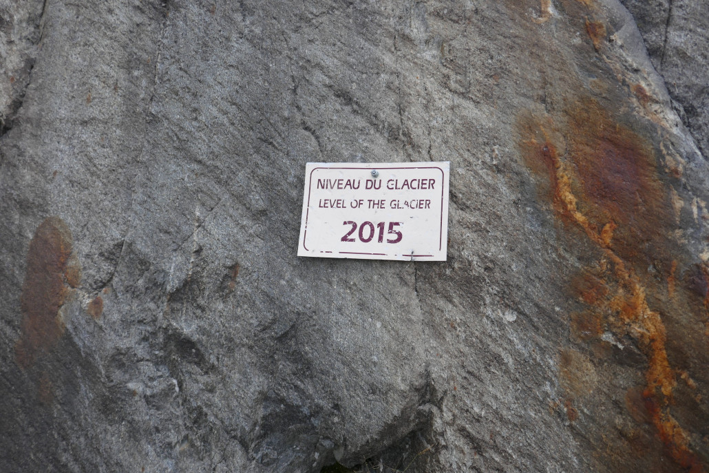 Gletscherstand 2015.