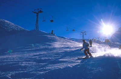 Piste in Wangs an der 4 KSB Furt-Gaffia