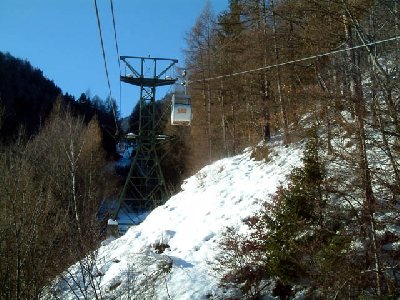 Erste Sektion der Bad Ragazer Bahn