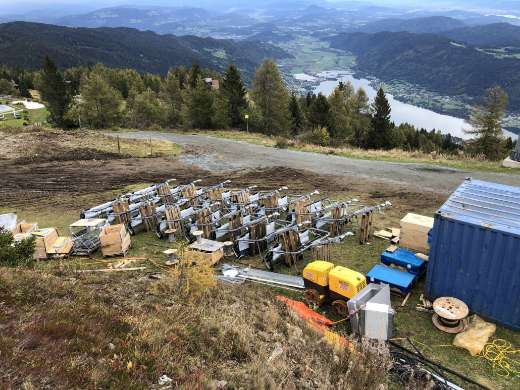Sessel mit Schließbügel (verriegelbar)