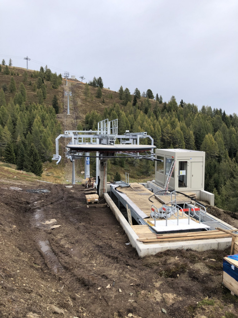 Zustieg mit Förderband 4er Wörthersee Freeride-Jet