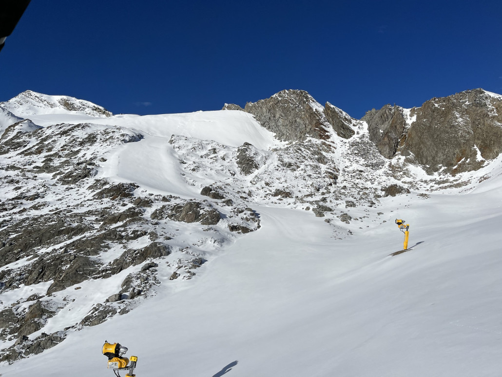 Diese Piste konnte ich noch nie fahren