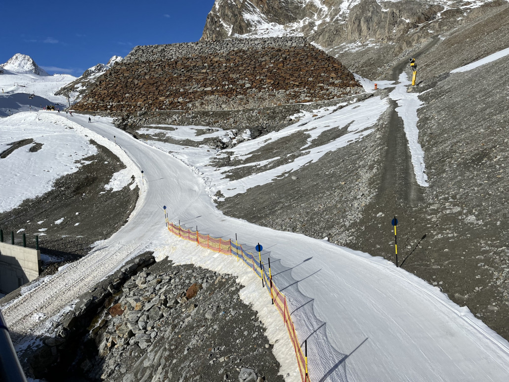 Die Zufahrt zum Seiterkar ist dünn