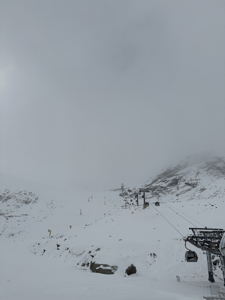Um 09:00 kurz vor Betriebsbeginn