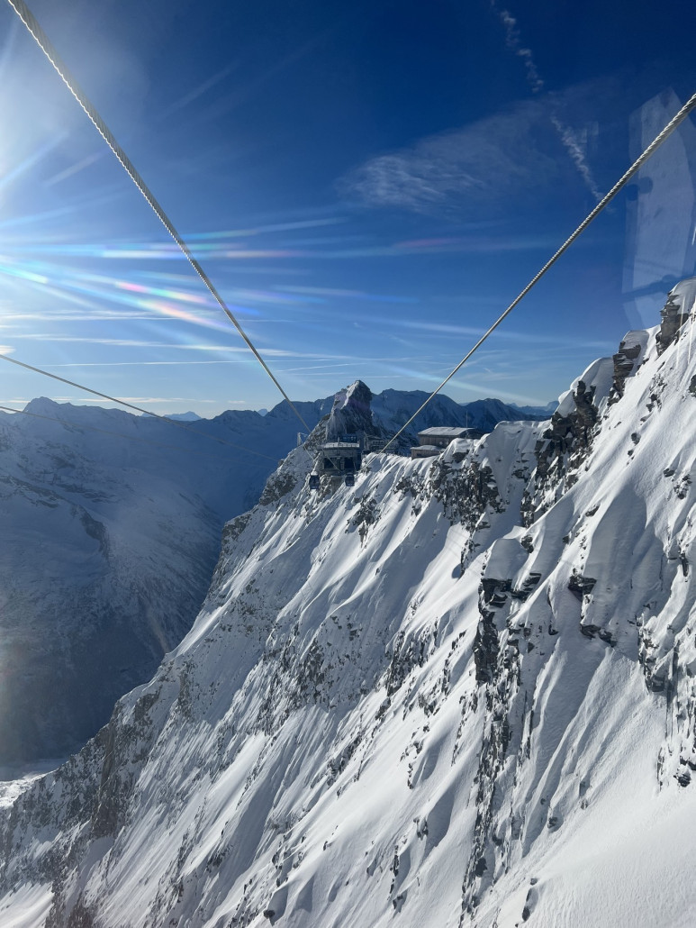 Erste Bergfahrt im GB3