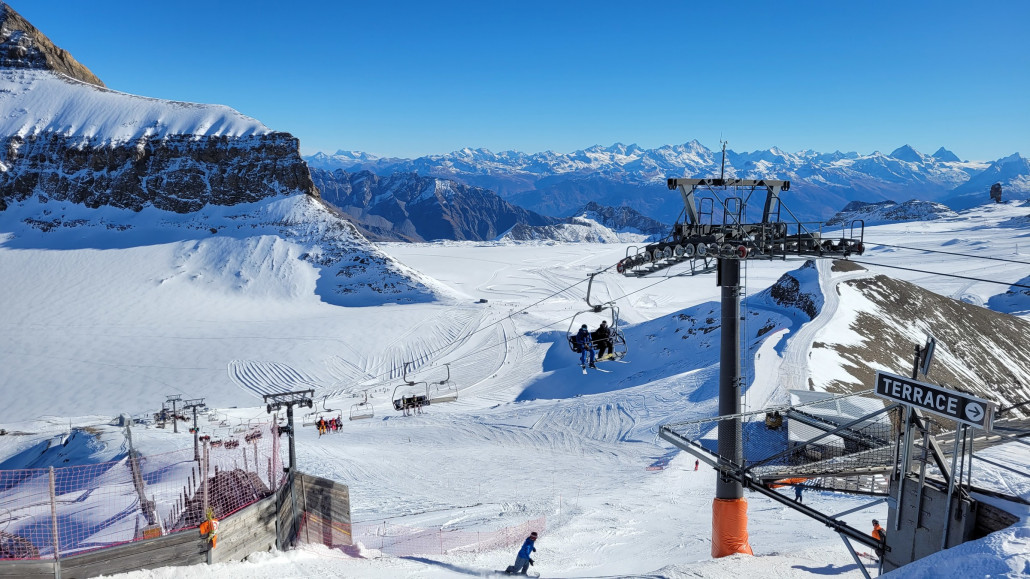 Blick von Scex Rouge aus