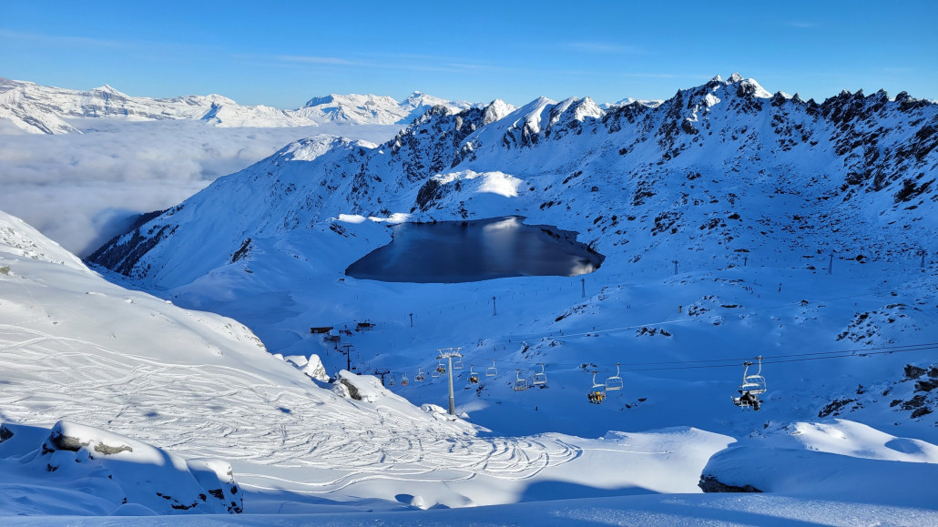 schwarze Piste Lac des Vaux