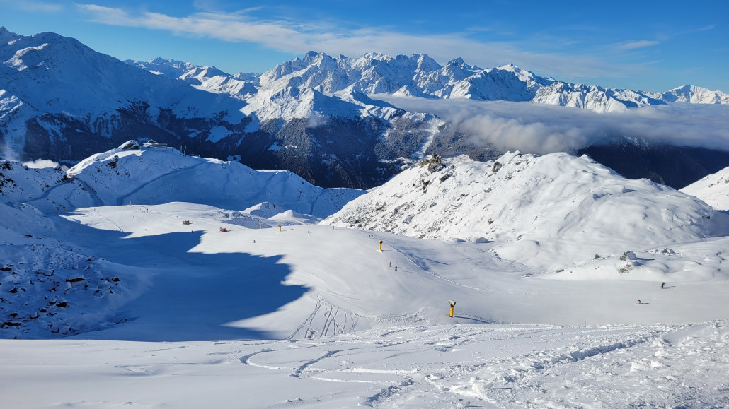 Piste nach Ruinettes