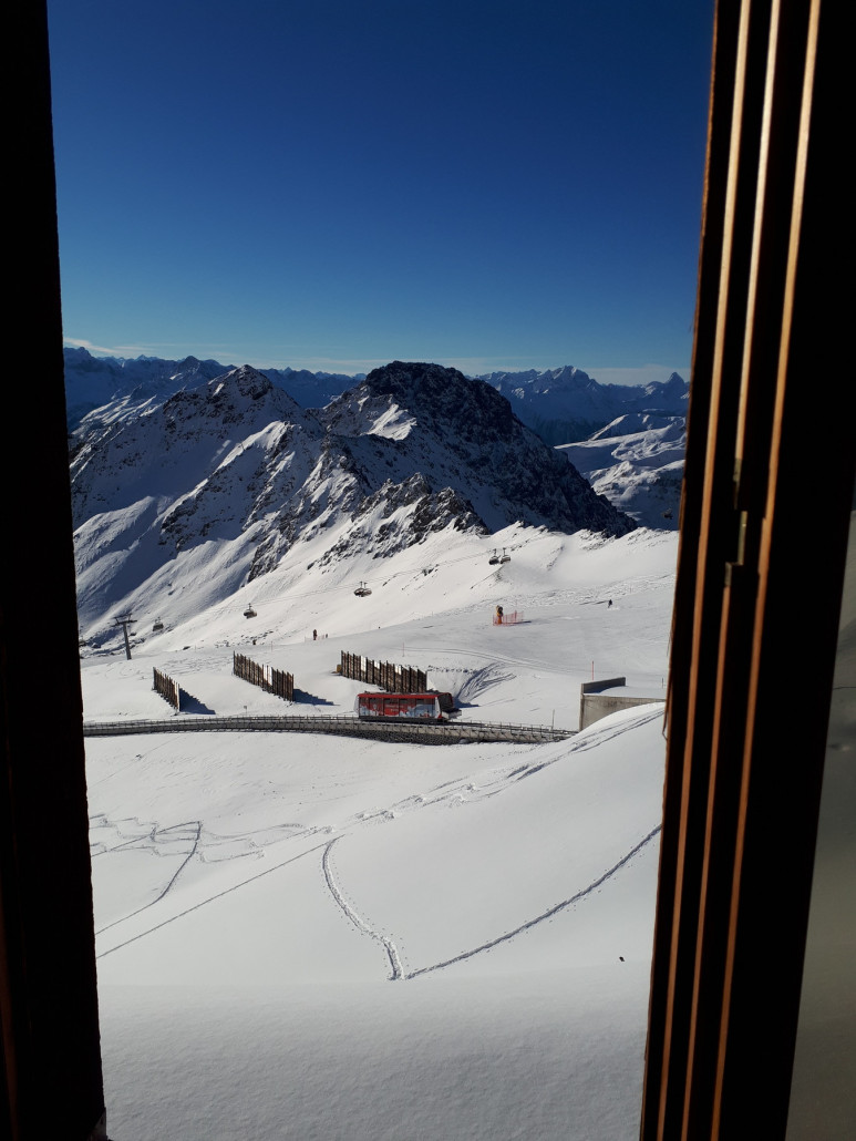 Untergebracht in der Weißfluhhütte