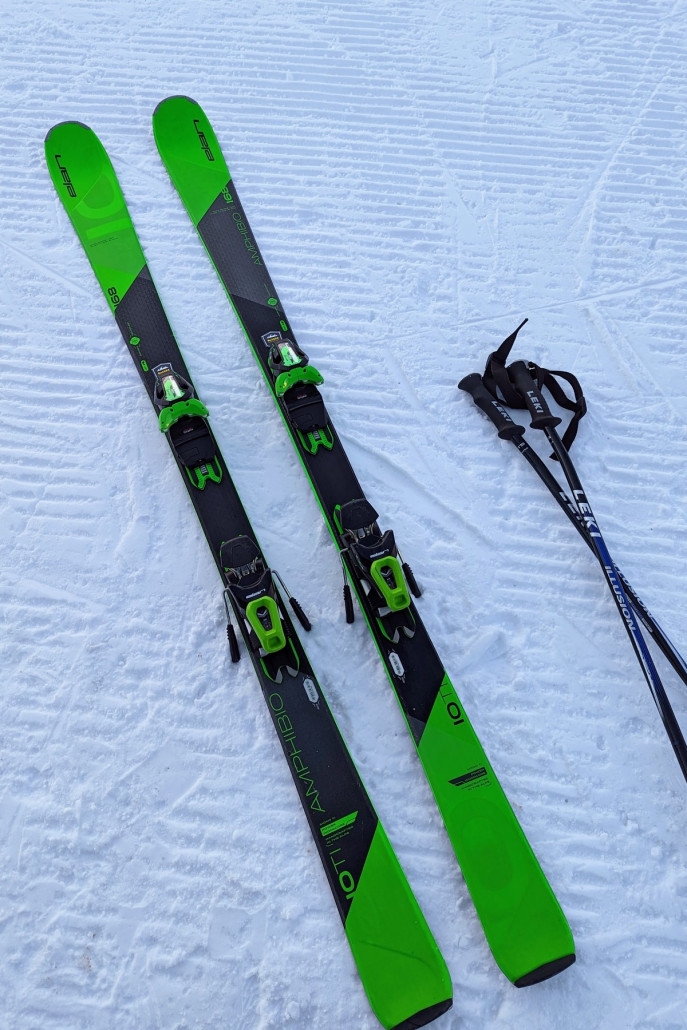 Auf geht's, erster Skitag der Saison!