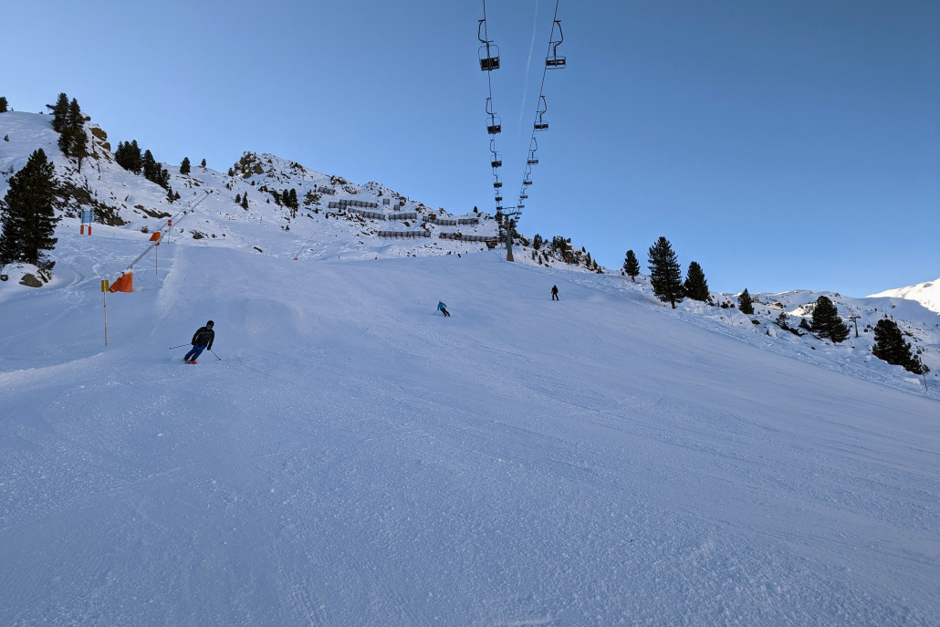 Piste 10 hat vor allem am Morgen viel Spaß gemacht.