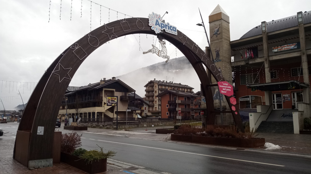 Aprica wird es noch dauern mit den talabfahrten, +5⁰
