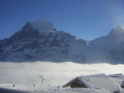 Egglift mit Wetterhorn