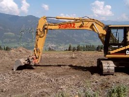 Hier wird einmal die Bergstation stehen.