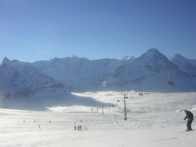 Oberjoch Strecke und Piste