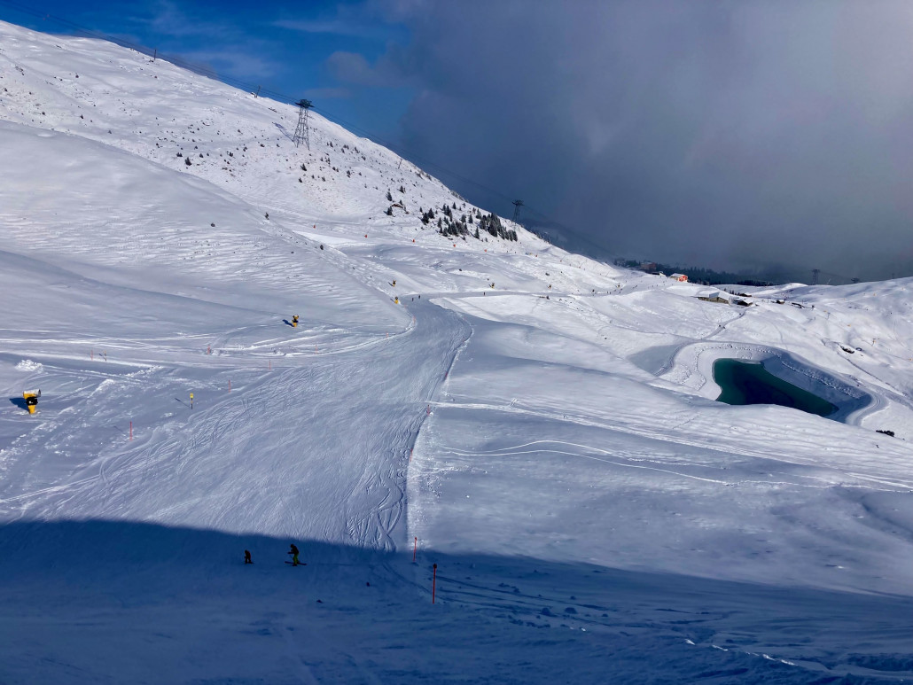 Die verbreiterte 9a. Die fiese Welle nach der Kompression wurde geschliffen.