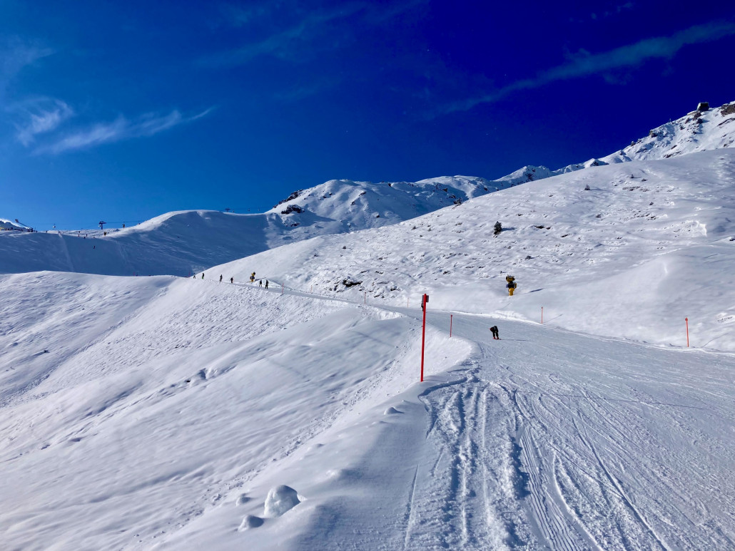 9a. Die Strecke wurde stark verbreitert und begradigt