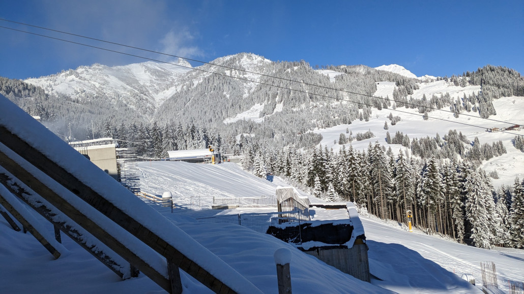 Ausfahrt aus der Mittelstation