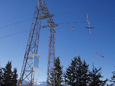 Ausstieg mit überschingendem Bügel