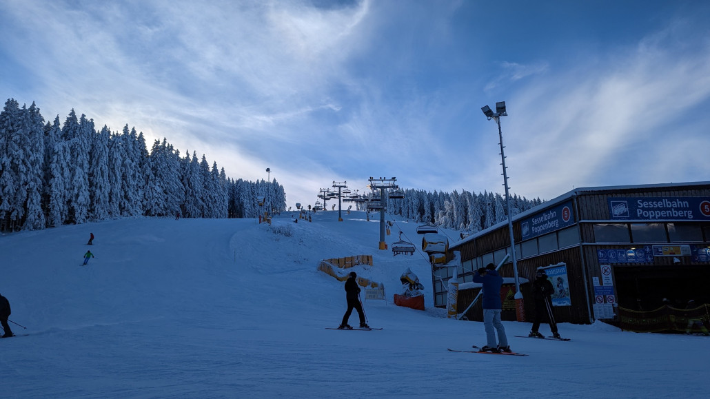 Am PB noch keine Einschränkungen durch den WC