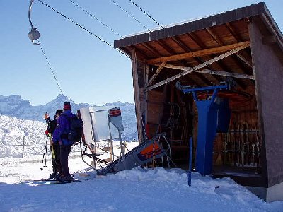 Sektion 3 Systemwechsel ein Bügellift von Garaventa