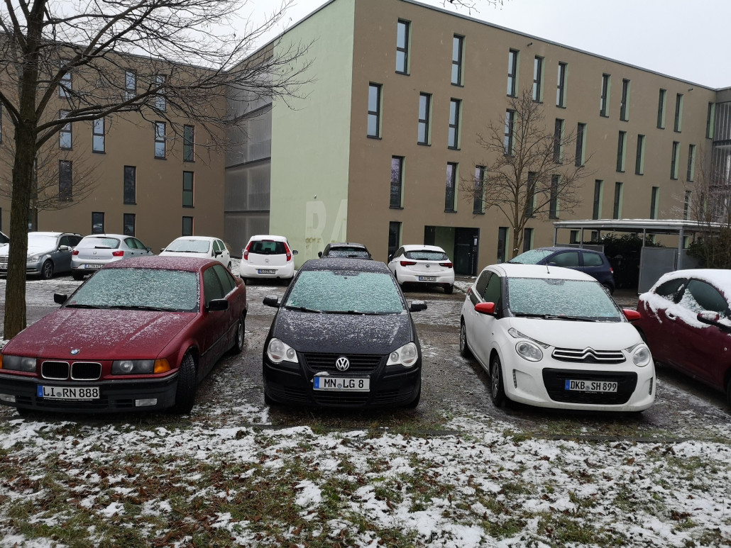 Zunächst massiver Eisregen und spiegelglatt