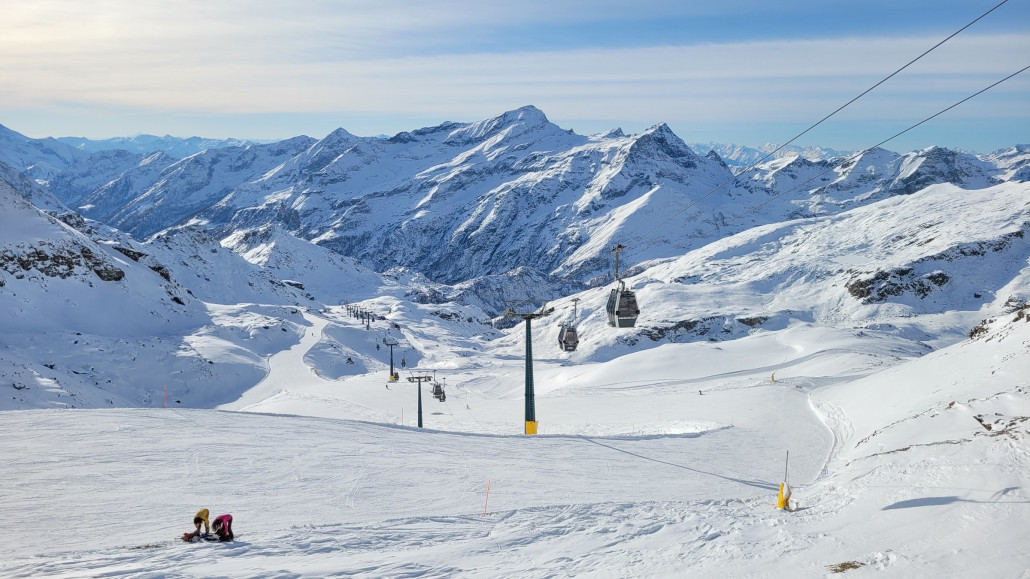 rote Piste nach Gabiet