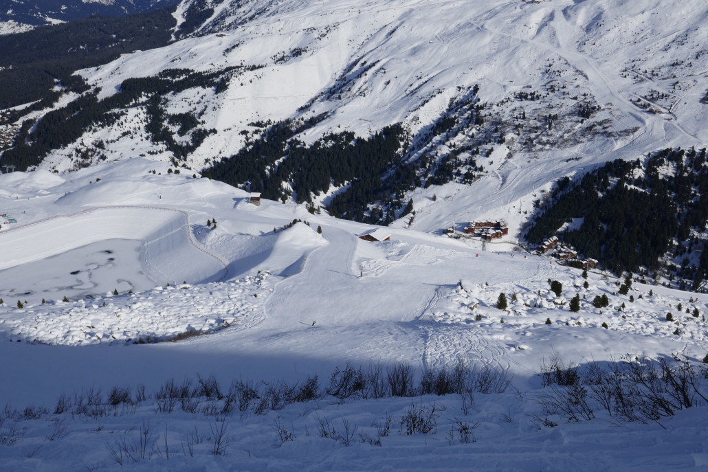 Oberhalb Meribel Centre