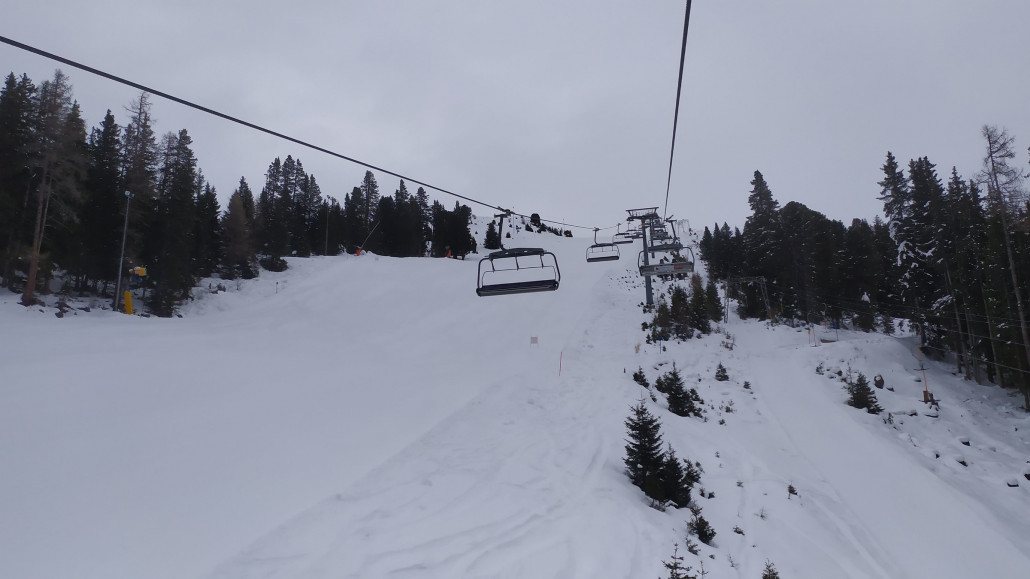 Los gings an der Zeinisbahn.