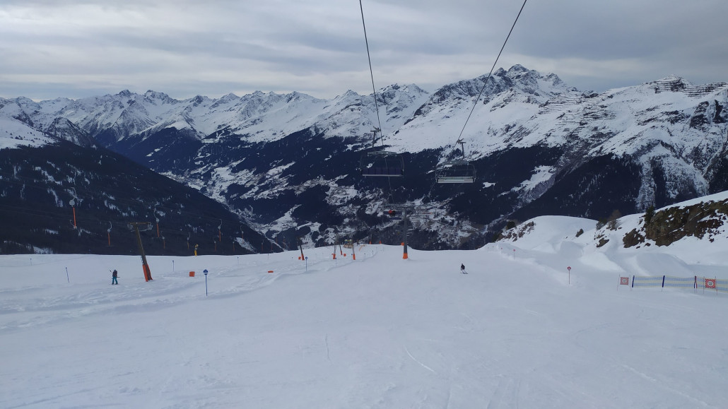 Auch im oberen Teil ist es schön, angenehm flach zum Einstieg.