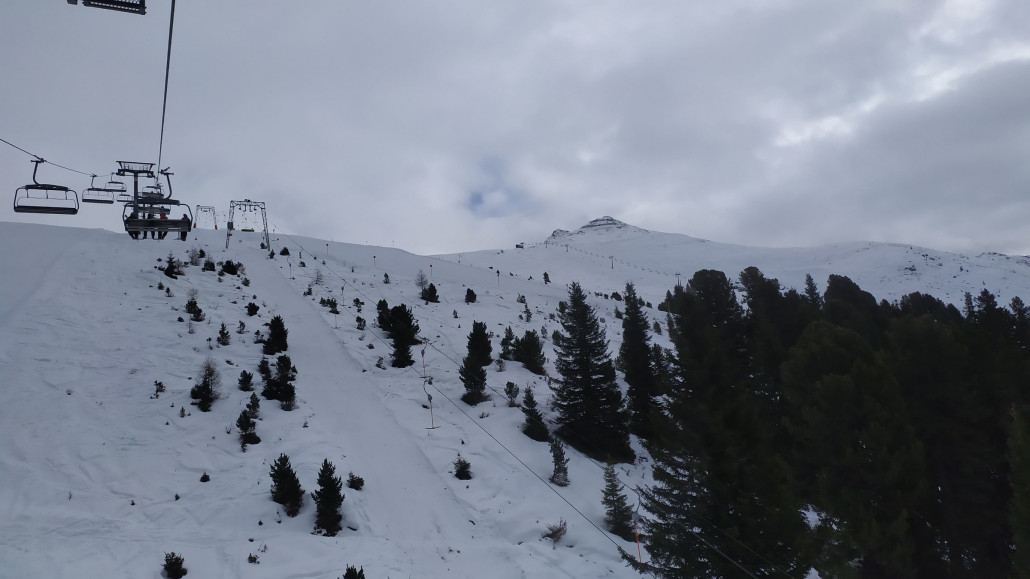 Kleine blauen Lücken gabs auch am Himmel.