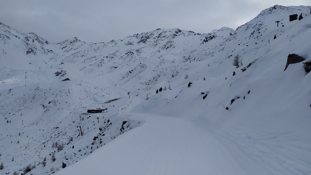 Nachmittags wurde es etwas heller.