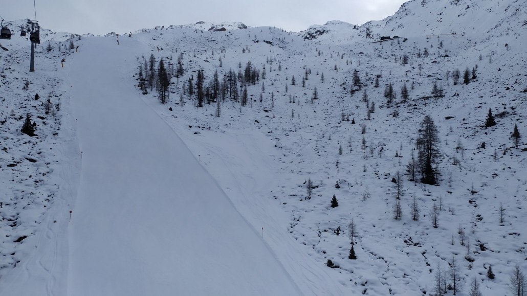 An der Gondel war wieder nix los.