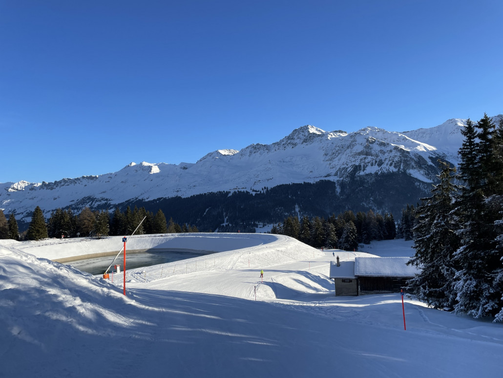 Der See hat nicht mehr viel Wasser...