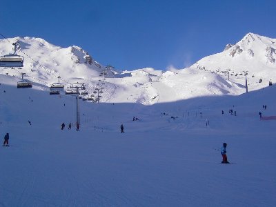 Die neue Piste 62a. Auf dem Bild ist es die Piste in Bildmitte. Also die rechts neben der Piste 63 (welche driekt rechts neben der Viderjochbahn 1 liegt) und links neben der Flimsattelbahn!