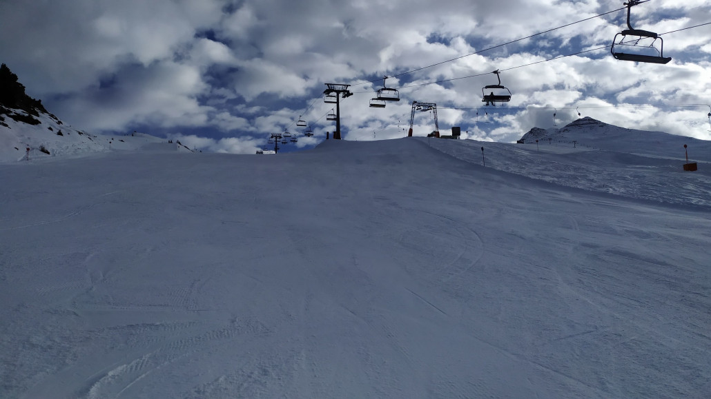 Durch den Wind kam aber die härtere Grundlage hervor.