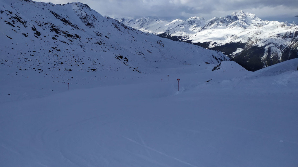 An der Versingbahn war die Sicht dann mittelmäßig.