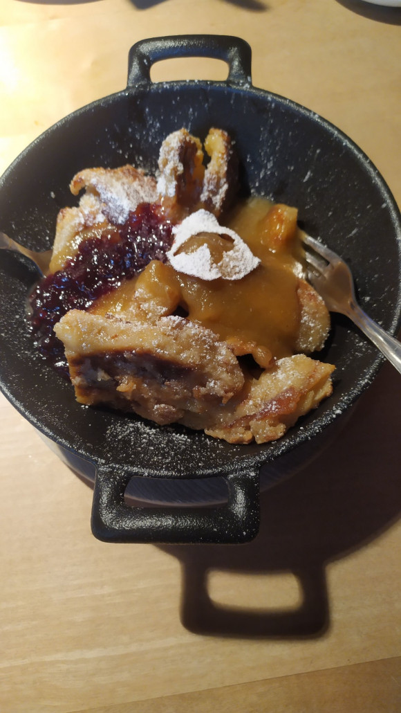 Endlich habe ich den Kaiserschmarrn in der Ascherhütte getestet, das Essen war wirklich hervorragend!