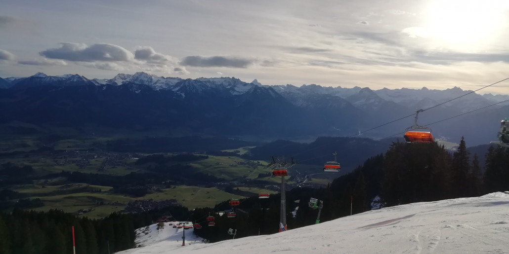 Der obere Hang blieb recht gut, ab dem Mittelstück dann ekelhaft schwerer Sulz