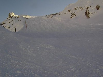 Die schwarze Piste 4 &amp;quot;Pardatschgrat-Nord&amp;quot; - auch bei Neuschnee. Eine der vielen Traumpisten.