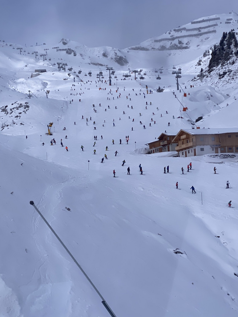 Sonnenjet-Piste, 11 Uhr