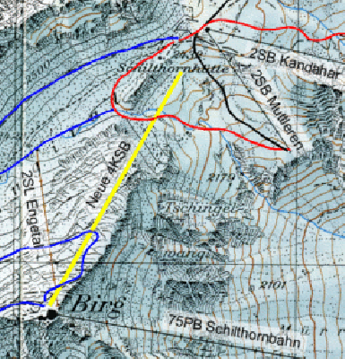Plan der geplanten neuen 4KSB