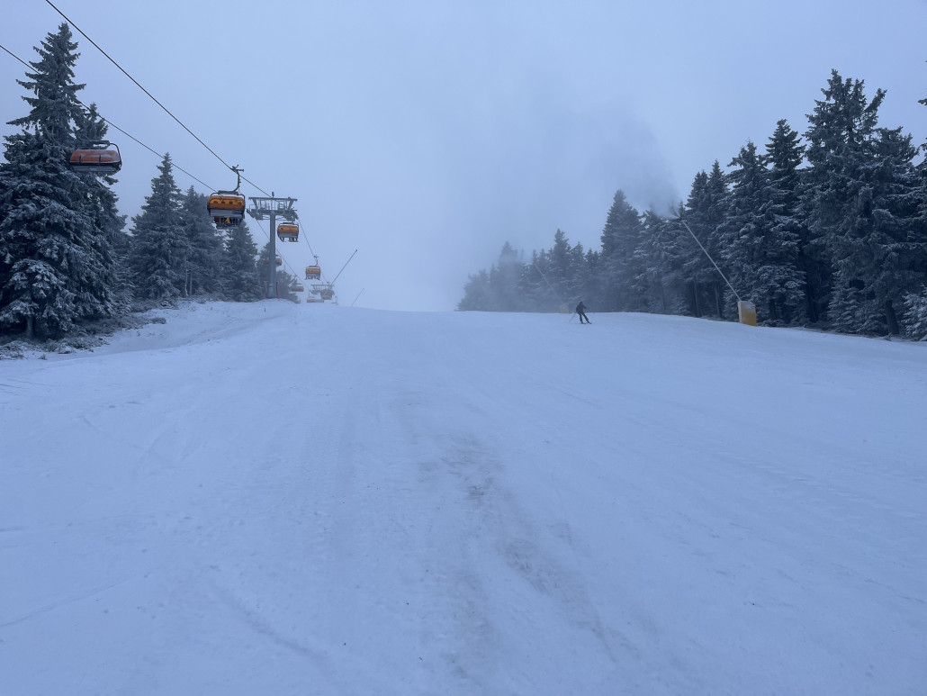 Parezovka, dieses Minenfeld konnte man leicht umfahren