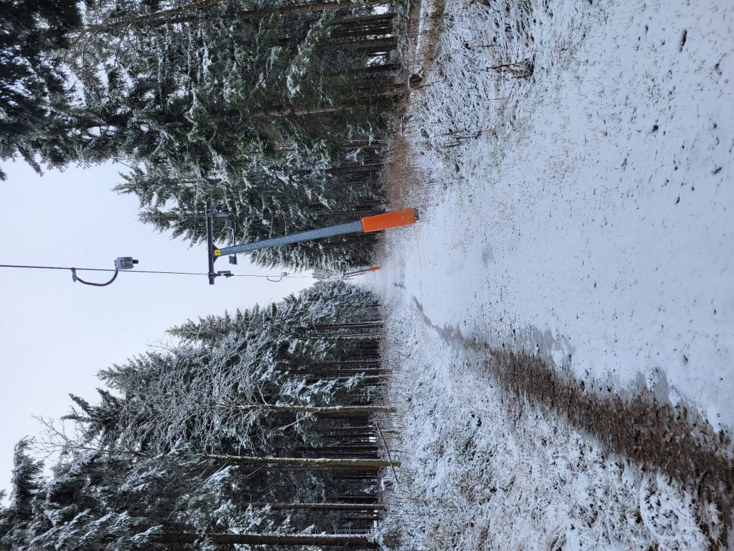 SL-Trasse Himmelsleiter, Unterer Bereich