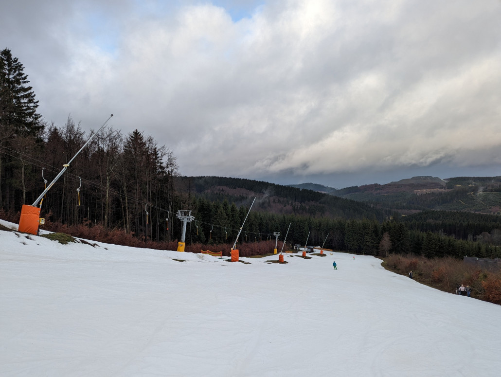 Landal war überraschend auch geöffnet.